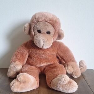 Vintage TY 1998 Beanie Buddy Bongo Monkey Plush Stuffed Animal Soft Toy